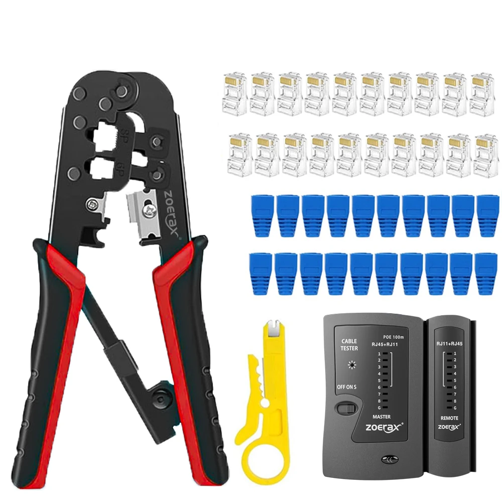 Red Crimp Tool Kit