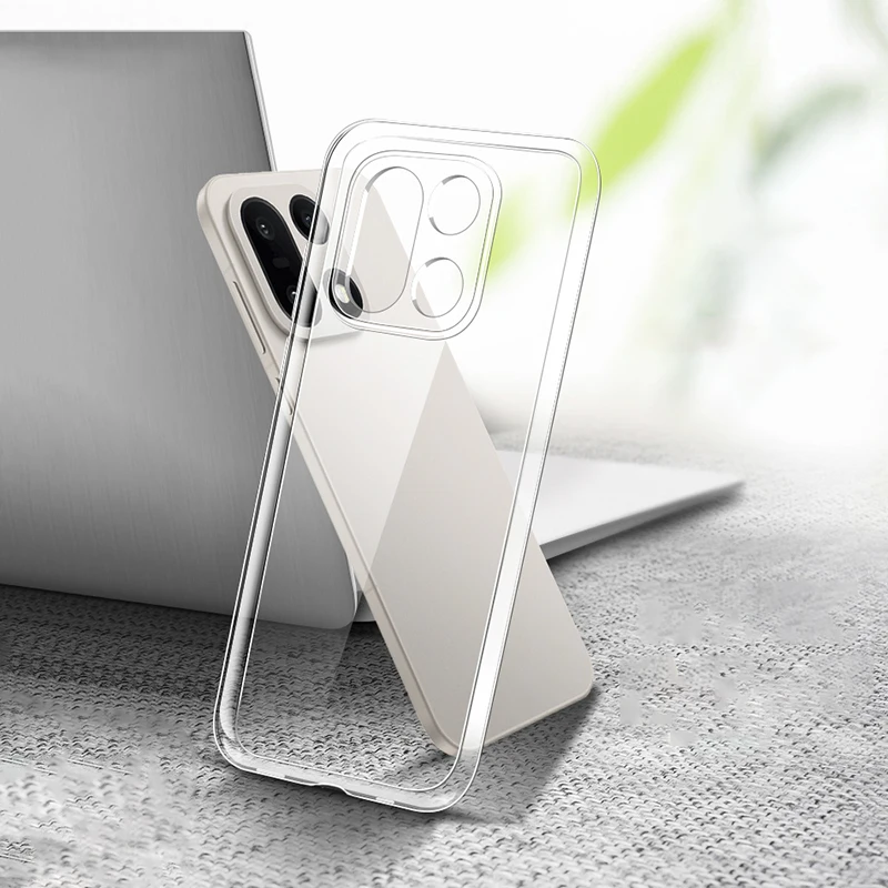 Funda de teléfono duradera y Flexible para OnePlus 15 OnePlus15 5G CPH2747 PLK110, funda transparente de TPU 360, protector suave transparente a prueba de golpes