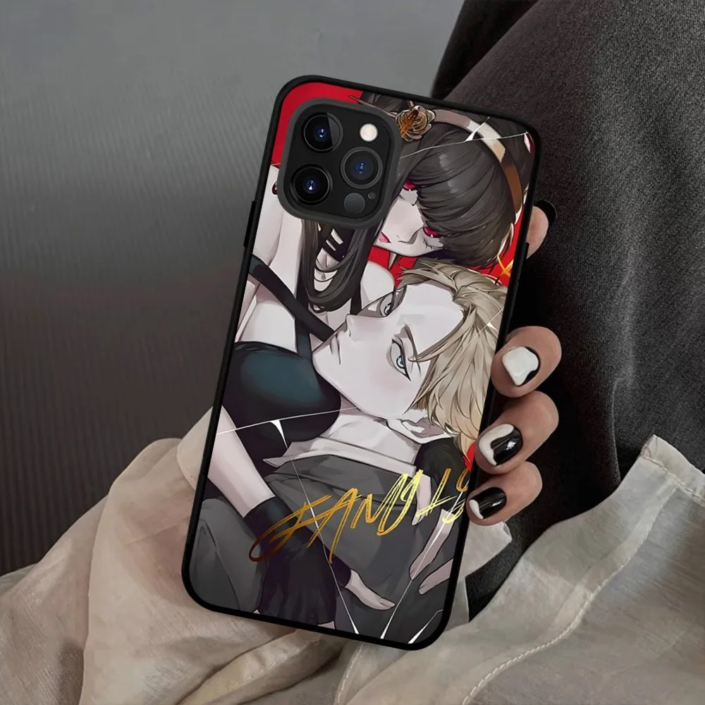 Funda de teléfono Popular de Anime SPY×FAMILY para IPhone 15 14 11 12 13 Mini Pro XS Max, Funda 6 7 8 Plus X XR SE 2020 - imagen 3