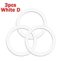 White D 3pcs