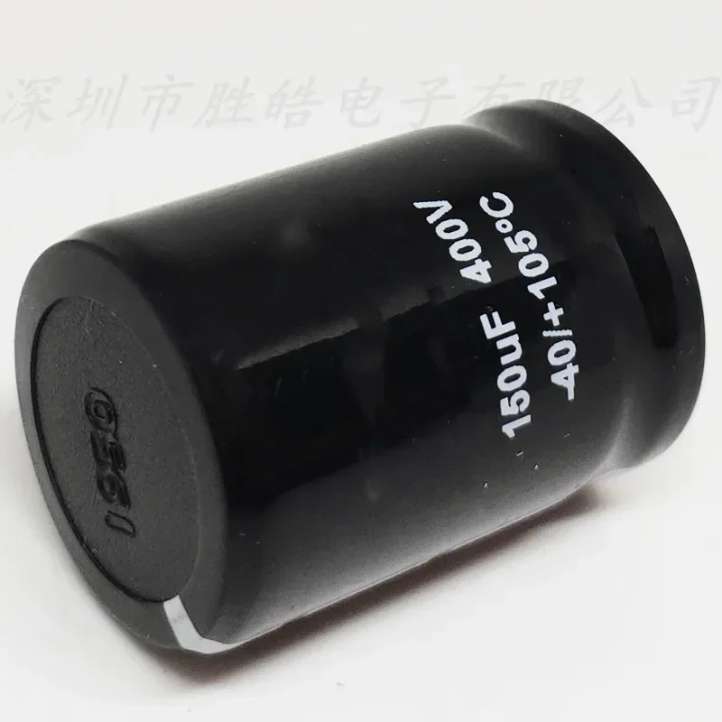 (2 uds/10 uds) 400v150uf volumen: condensadores electrolíticos de aluminio de 25x30mm 400V150uF pies duros de alta calidad - imagen 4