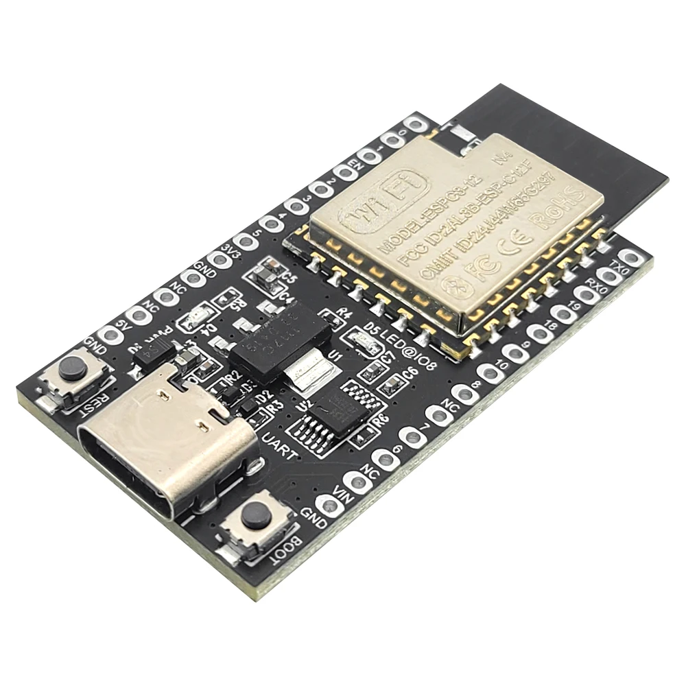 Nueva placa de desarrollo ESP32 C3 módulo Wifi BT RISC-V ESP32-C3 de un solo núcleo de 32 bits N4 4MB Flash 26PIN TYPE-C - imagen 3