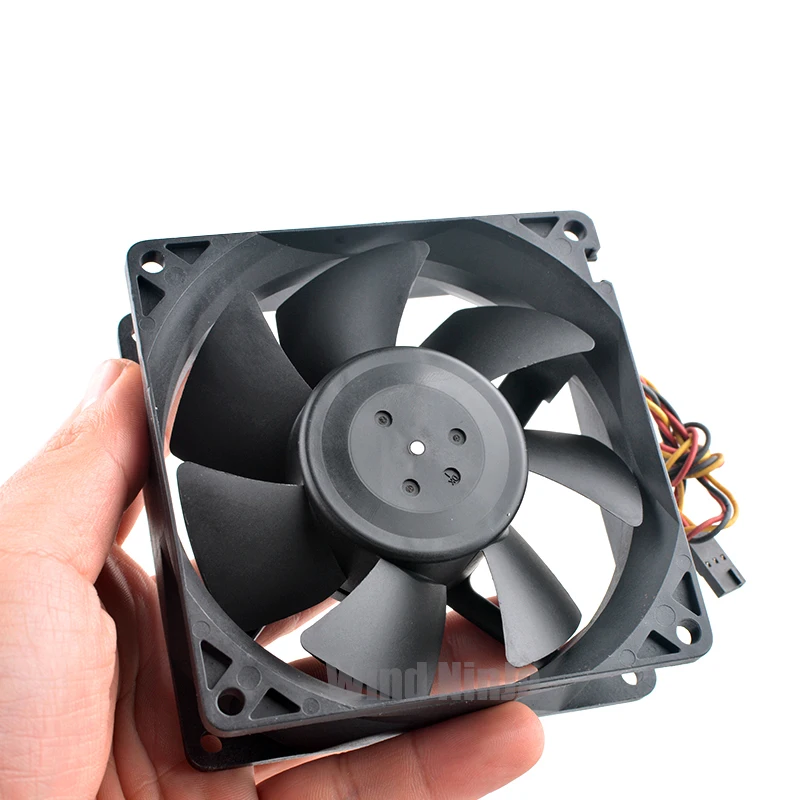 M35172-57 TA350DC Ventilador de 92 mm 9,2 cm DC12V 0.55A Ventilador de enfriamiento silencioso con control de temperatura de resistencia para chasis de servidor 92x92x32 mm - imagen 5