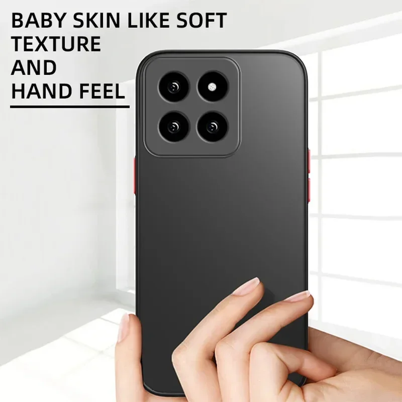 Funda protectora a prueba de golpes para Xiaomi Mi 14T Pro 5G xiomi 14tPro Funda para Mi 14T Pro Funda mate para teléfono Coque Capas - imagen 5