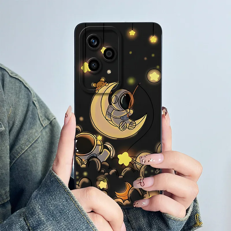 Para Honor 200 Lite funda mate de silicona suave dibujos animados geniales cubierta de protección completa para Honor200Lite 200 lite Coque Fundas 6,7 pulgadas - imagen 4