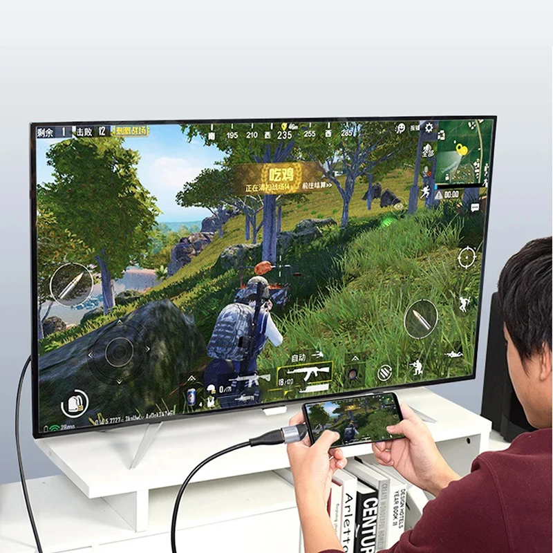 1 Uds USB TYPE-C a HDMI/MiniDP/DP/VGA/RJ45 conector adaptador macho hembra 4K 8K 60Hz para ordenador portátil MacBook TV Box PS5 Switch Galaxy - imagen 3