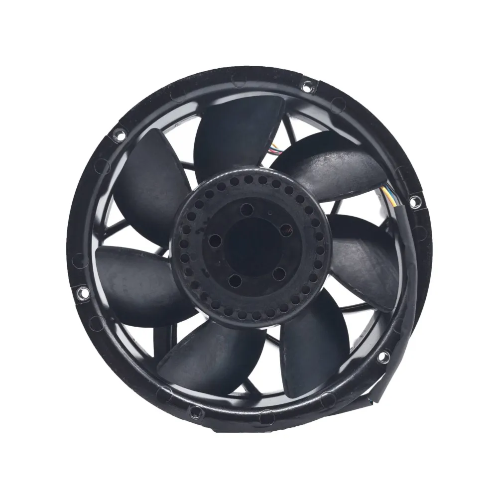 Nuevo ventilador Original para Delta THB1724BG 172mm: 24V, 8.4A, alto flujo de aire, refrigeración del inversor para ventilador inversor ABB ACS880 R9 - imagen 3