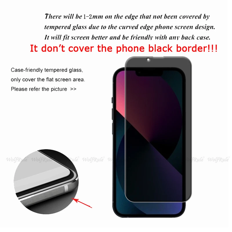 4 Uds para iPhone 16e vidrio iPhone 16e vidrio templado privacidad Anti-espía HD 9H cubierta Protector de pantalla de teléfono para iPhone 16e iPhone16e - imagen 2