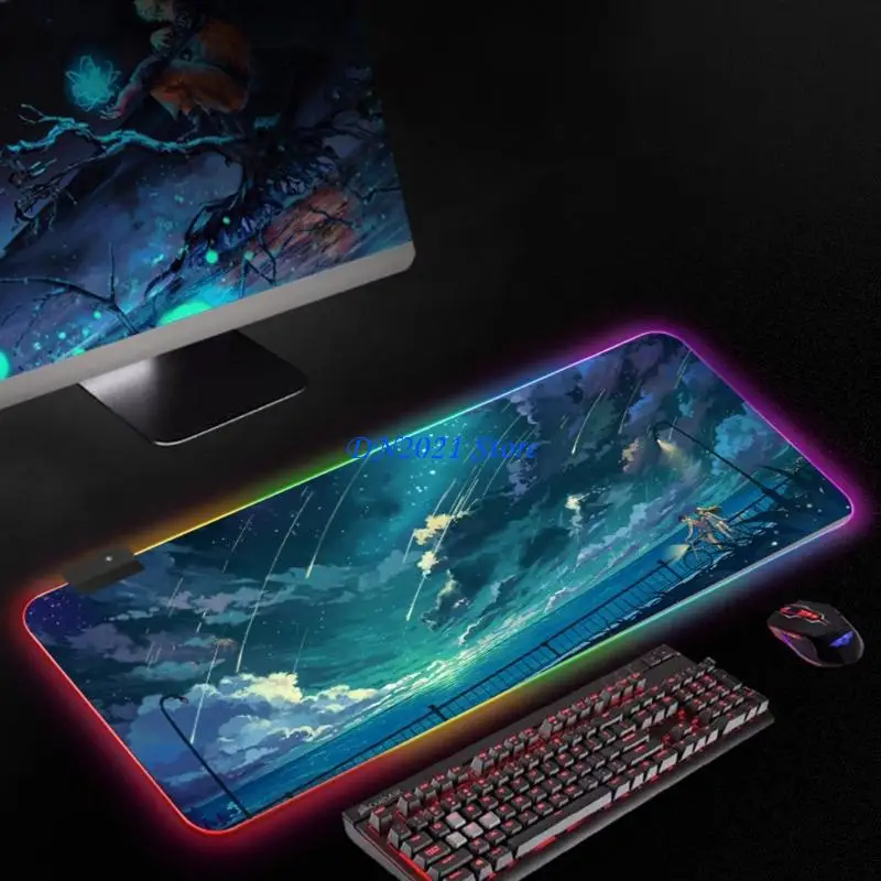 Alfombrilla ratón para juegos F3KE, accesorios para PC, alfombrilla escritorio, alfombrilla para juegos, alfombrilla para