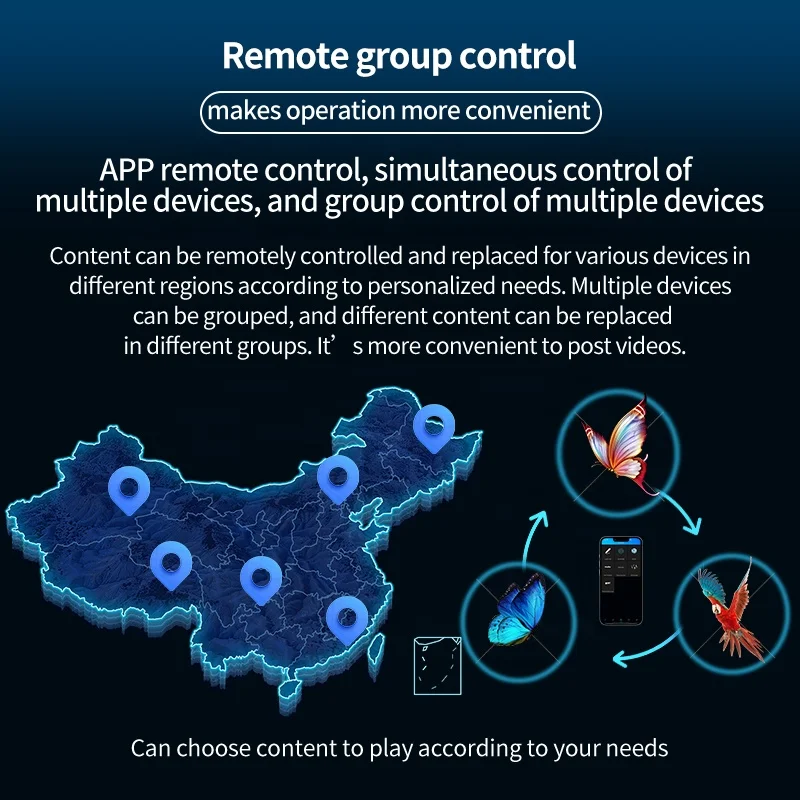 Equipo de publicidad Proyector holográfico 3D LED 3D Holograma de 65 cm Ventilador LED Centro comercial Publicidad de marketing Mejor vídeo - imagen 3