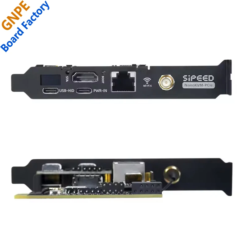 NanoKVM-PCIe Control remoto/alimentación/Servidor de mantenimiento de escritorio UART HDMI USB RISC-V para PiKVM Sipeed - imagen 5