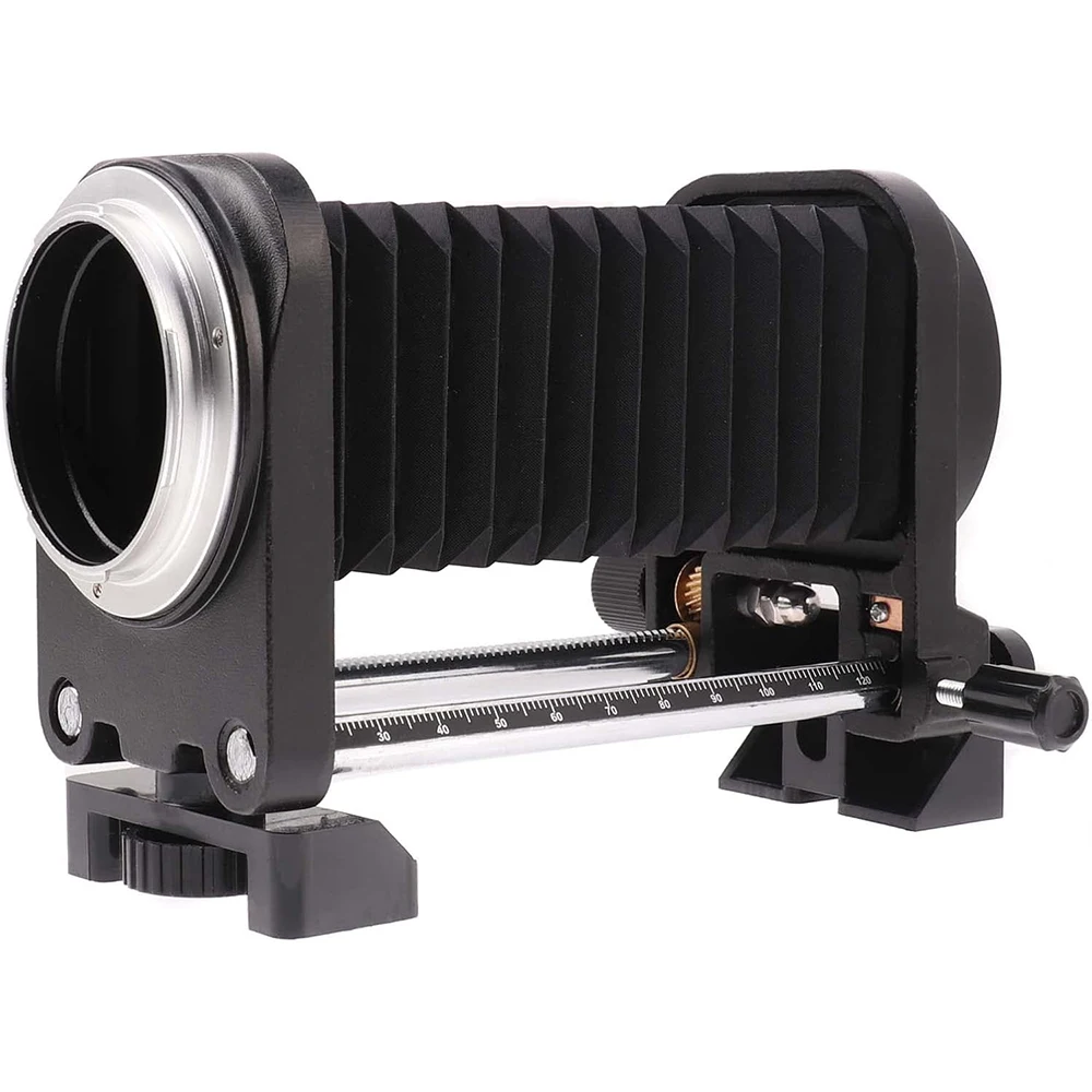 FOTGA extensión Macro Primer plano lente fuelle plegable para Canon EOS R R5 R6 RP R5C montaje RF cámara sin espejo doble pista primer plano esquí - imagen 3