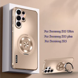 Funda Magnética Samsung S25 Ultra Mate con Anillo Soporte – Protección
