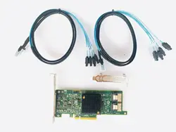 Controladora RAID LSI 9207-8i SAS 6 Gb/s HBA P20 modo IT