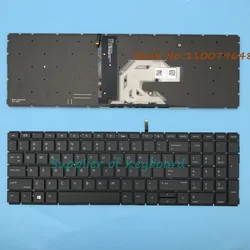 Nuevo teclado inglés/reino Unido/francés/español latino para HP Probook 450 G6,455 G6,450R G6,455R G7,450 G7,455 G7