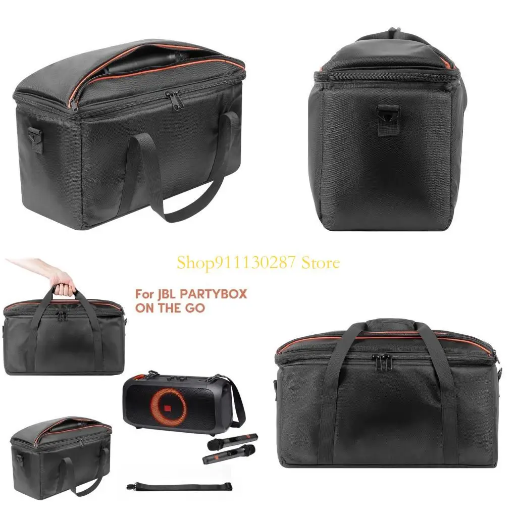 J1HC Estuche transporte elegante para Partybox on the GO Speaker protege del impacto y salpica carcasa caja
