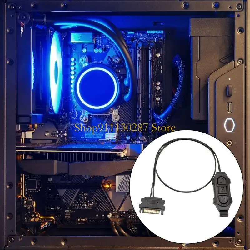 Controladores ARGB J1HC 5V y 3 pines para placas base, tiras luz ARGB 5V, tablero iluminación, controladores ARGB - imagen 2