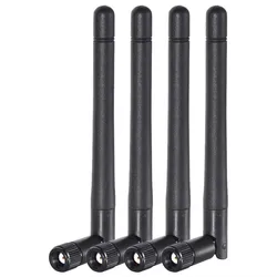 Antena WiFi 2,4/5,8 GHz 3 dBi con conector SMA hembra