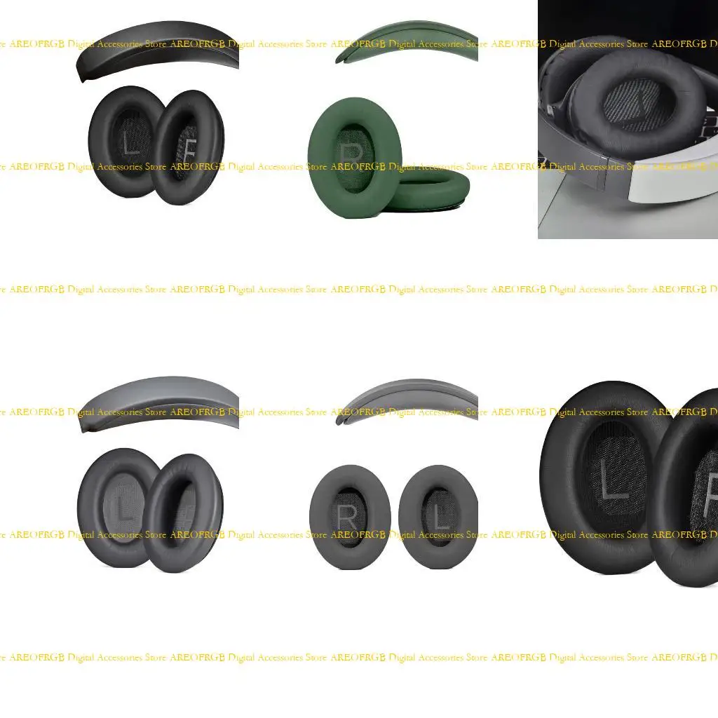 E21E cómodas almohadillas para diadema auriculares QC45 QC35 Fácil instalación