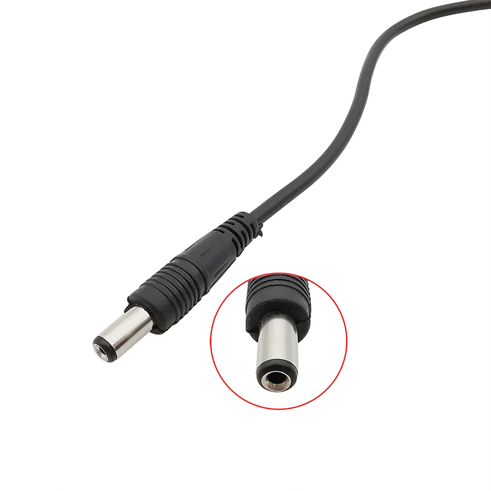 Cable adaptador para encendedor de cigarrillos de coche, conector macho de plomo automático, 12V CC, 5,5mm x 2,1mm - imagen 5