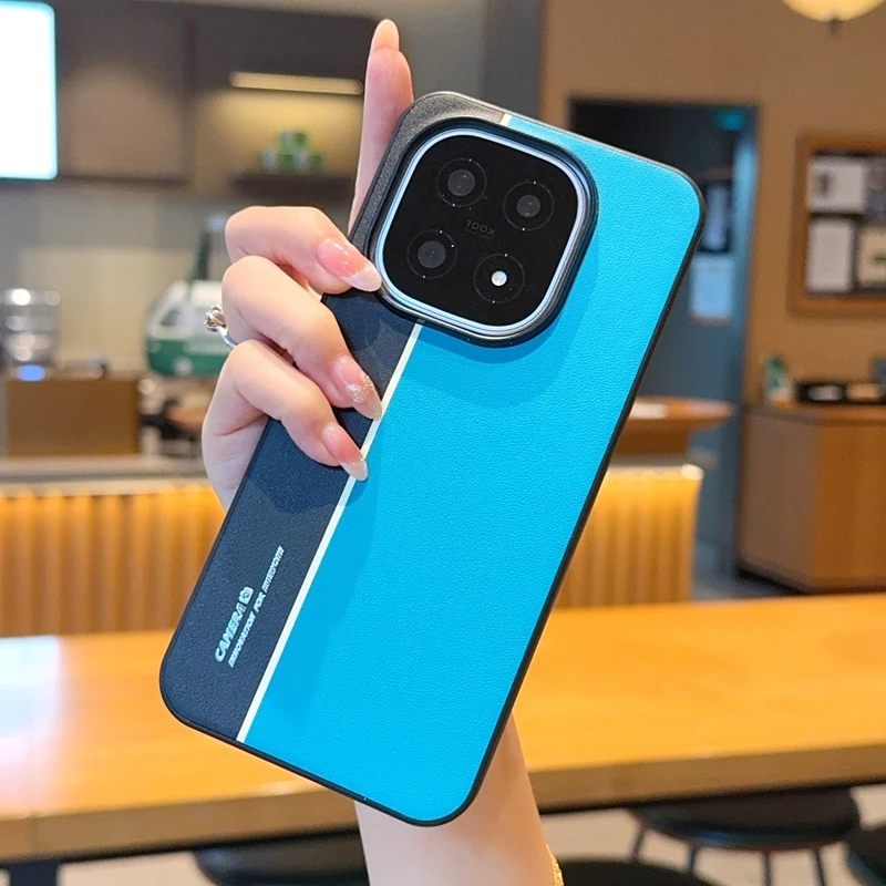 Funda para IQOO 15 moda elegante colorido fluorescente Color a juego Hardware bisel duro PC cubierta anticaída para VIVO IQOO 15 - imagen 3