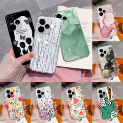 Para Realme Neo 7 Funda suave degradado transparente Funda de teléfono para Realme Neo7 Realmi Neo 7 transparente a prueba de golpes fundas traseras delgadas Funda