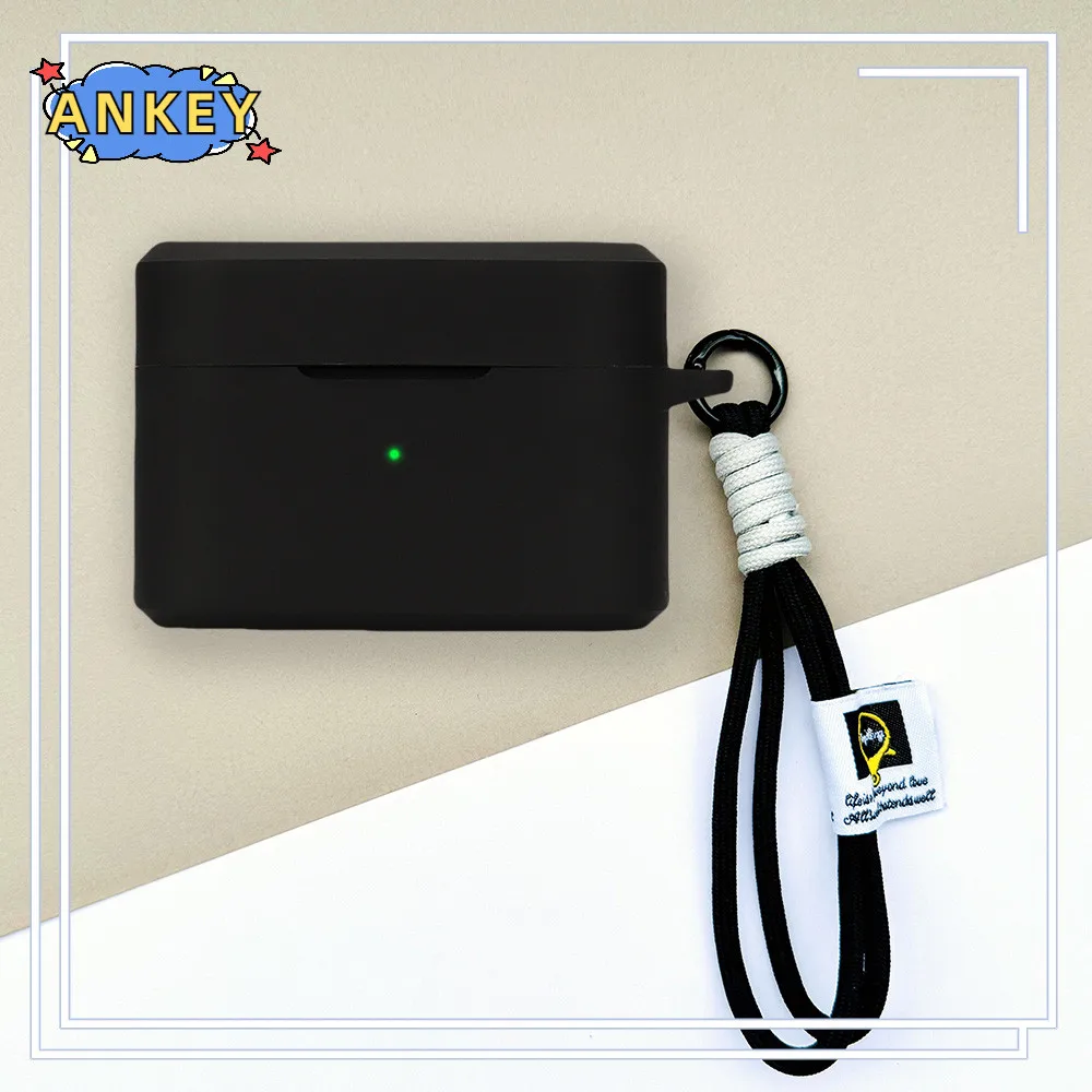 Funda para 1MORE Q30 cordón de nailon cubierta protectora suave carcasas EC305 funda antipolvo accesorios de correa de cuerda de mano - imagen 2