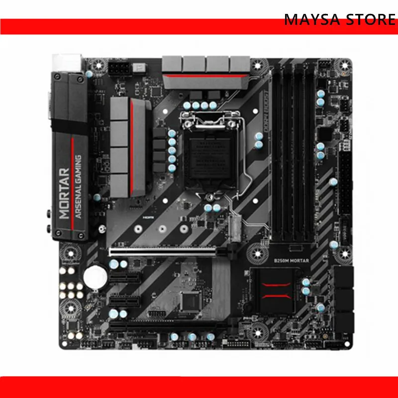 Para la placa base MSI B250M MORTAR 64GB LGA 1151 DDR4 M-ATX placa base 100% probado completamente en funcionamiento