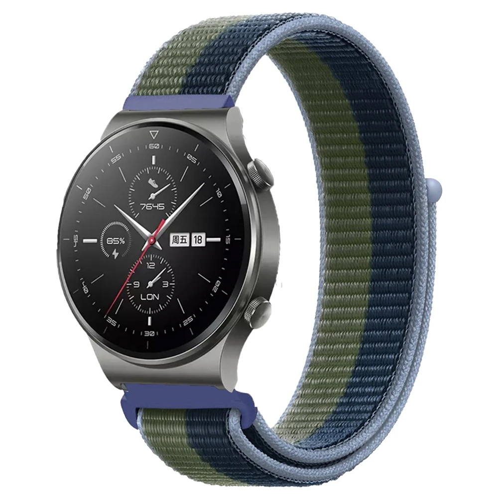 Correa de nailon de 22mm para Huawei Watch GT 5/4/3 Pro, correa de reloj deportivo de 46mm para Huawei GT5/GT3 Pro/GT4, pulsera inteligente de 46mm - imagen 4