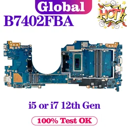 Placa Base ASUS B7402F Portátil Compatible Intel i5/i7 12ª Gen