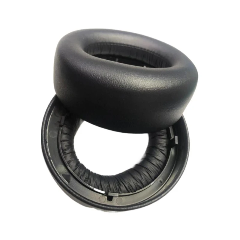 Almohadillas de espuma viscoelástica para auriculares SONY PS5 PULSE 3D, piezas de reparación de repuesto, cuero PU, 1 par - imagen 4