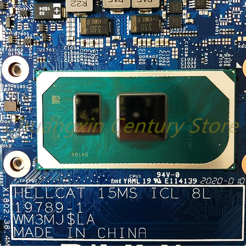 Placa base 19789-1 adecuada para portátil Dell Inspiron 15 7500 con CPU I3 I5 I7-10TH 100% probado trabajo completo - imagen 3