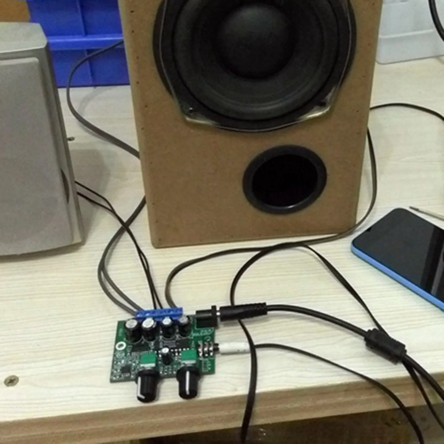 AMPLIFICADOR DE Subwoofer 2,1, placa de Audio 6Wx2 + 25W, Mini amplificador de graves HIFI YD1517P para altavoz SubWoofer de 4-6 pulgadas, 40W, bricolaje - imagen 5