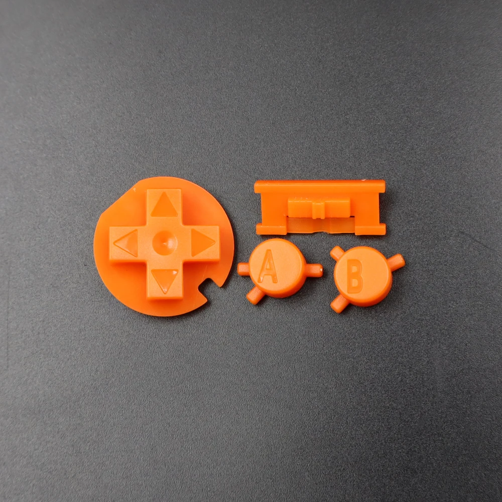 1 Juego adecuado para Game boy, carcasa de botón de color para botones de Color GBC, Kit de botones de repuesto de juego GBC, Color DIY - imagen 4