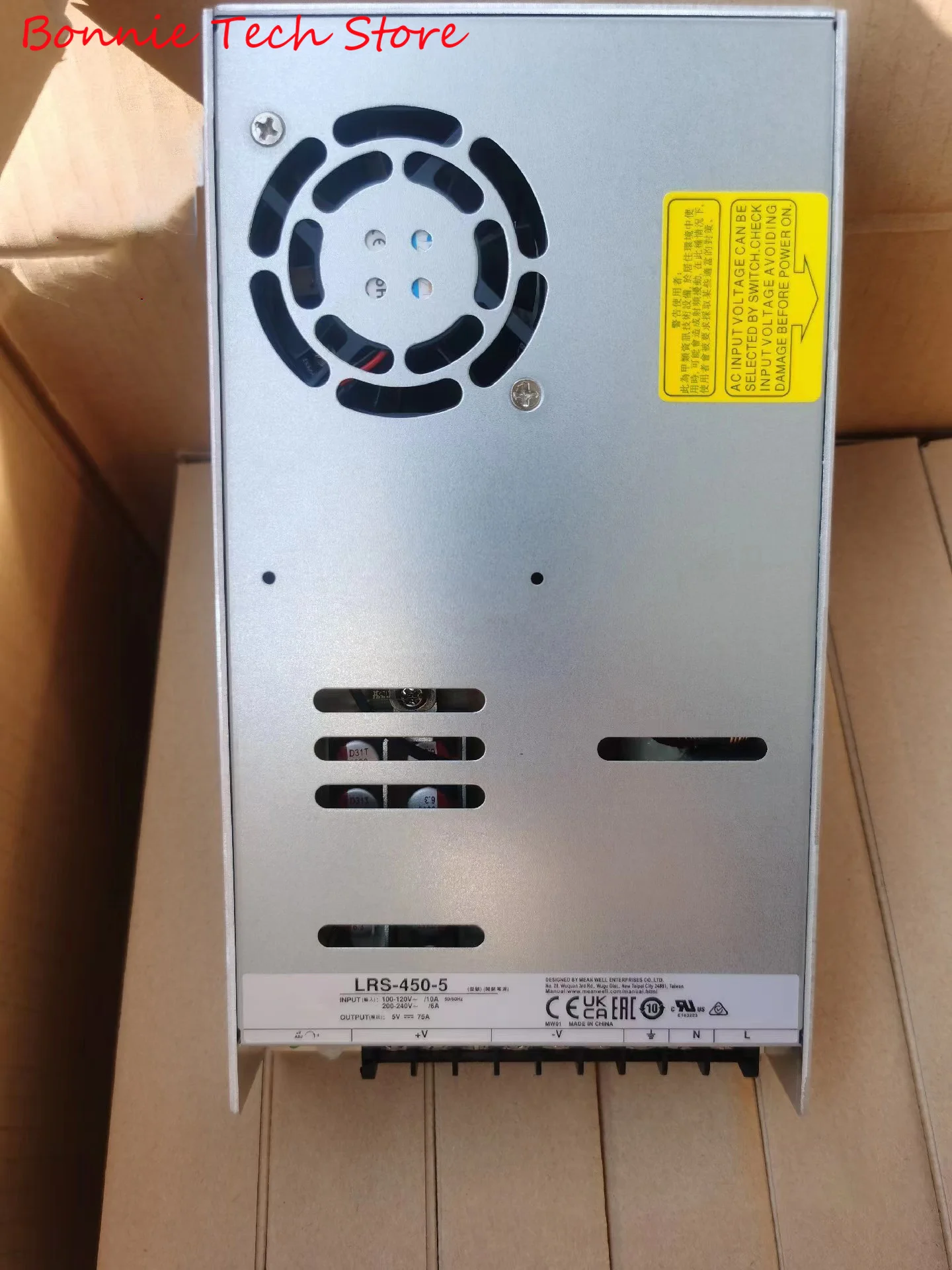 LRS-450-5 para MEAN WELL 450W Fuente de alimentación conmutada de salida única - imagen 2