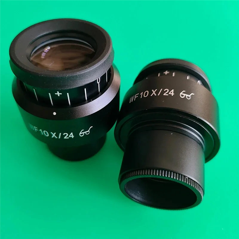 BTLIFE-Accesorios para lentes de microscopio estéreo Binocular, 2 uds., ocular de campo amplio WF10X/24MM - imagen 5