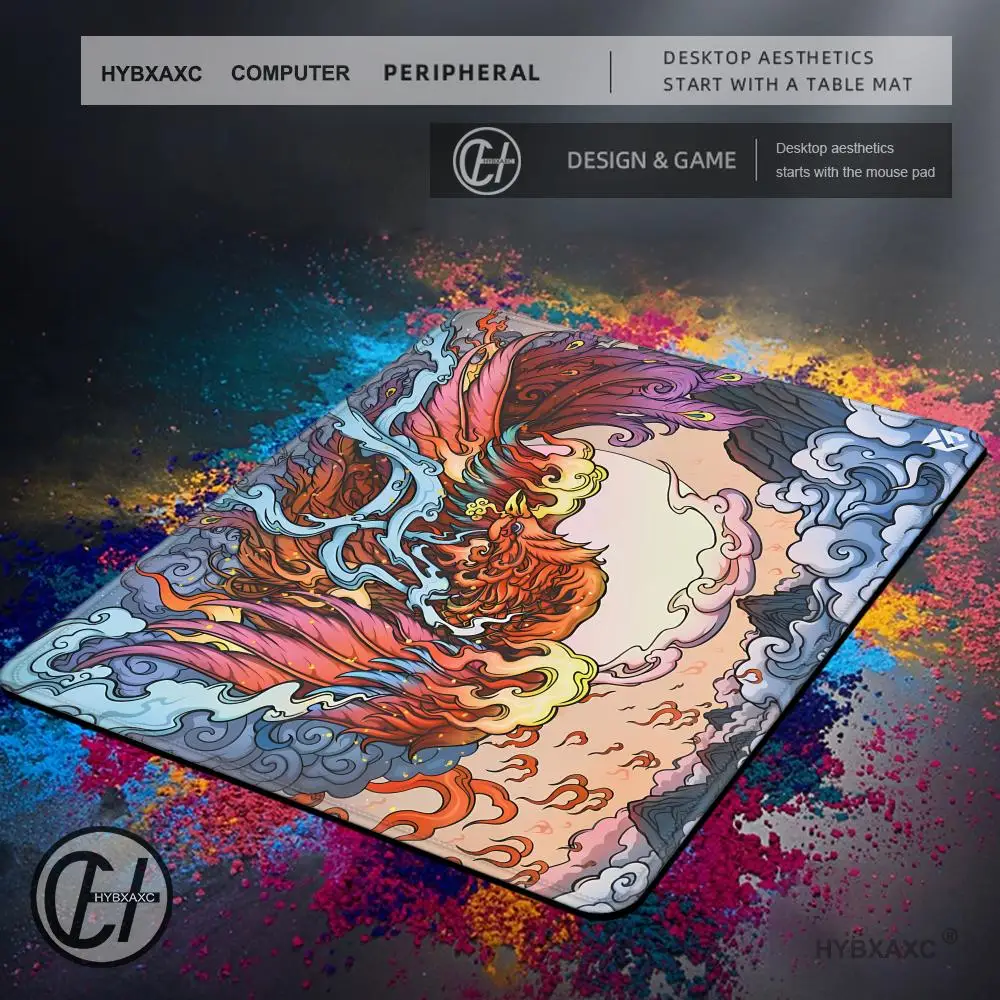 Alfombrilla de ratón de juego GD1 KaitianLi Zhuque, alfombrilla pequeña para ratón, teclado de ordenador de escritorio, ratón inalámbrico, regalo para niños y niñas, juegos - imagen 3