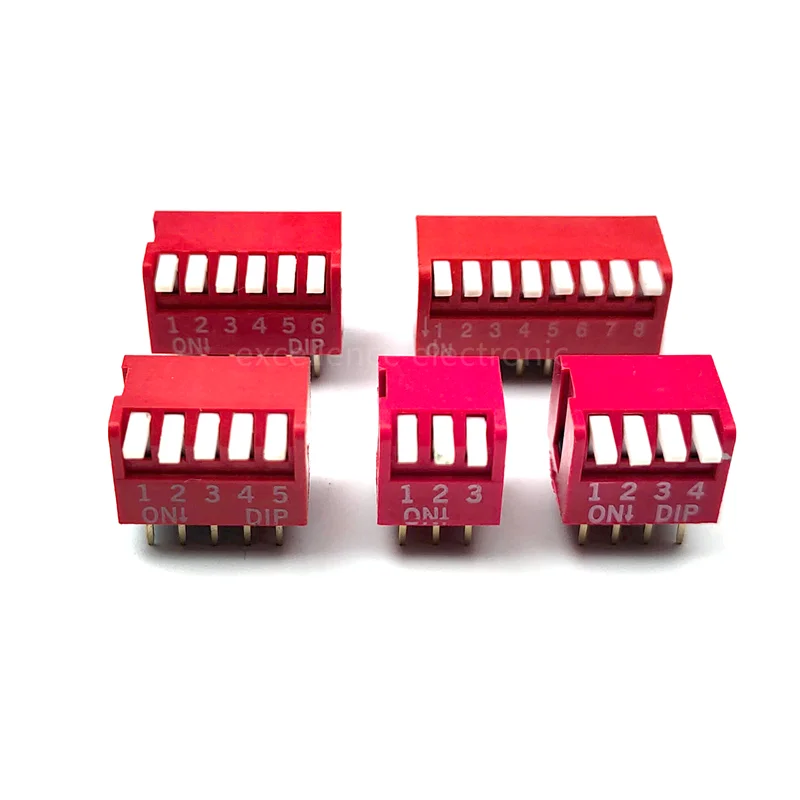 Interruptor deslizante DIP para módulo PCB de paso estándar - imagen 5