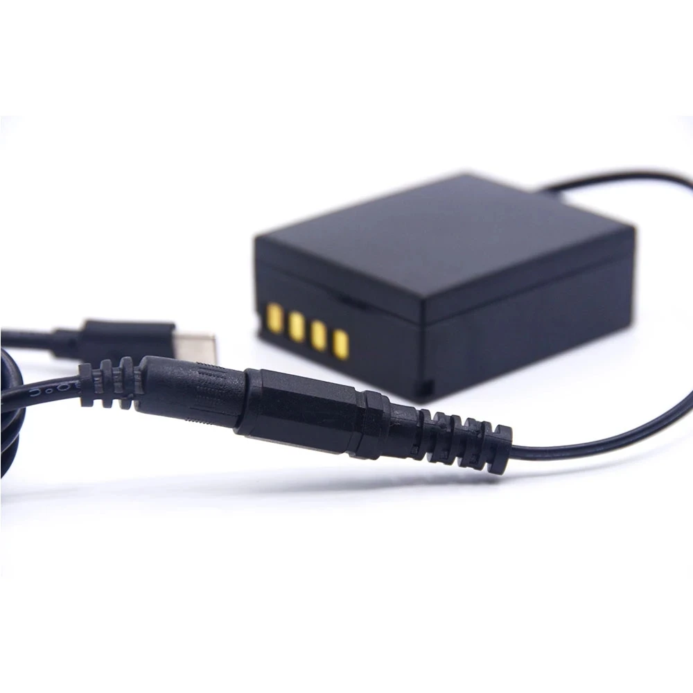 PS-BLH-1 acoplador CC BLH1 batería falsa + convertidor PD USB tipo C a Cable CC para cámara OlympusEM1 MARK II EM1-2 EM1 Mark 2 - imagen 5