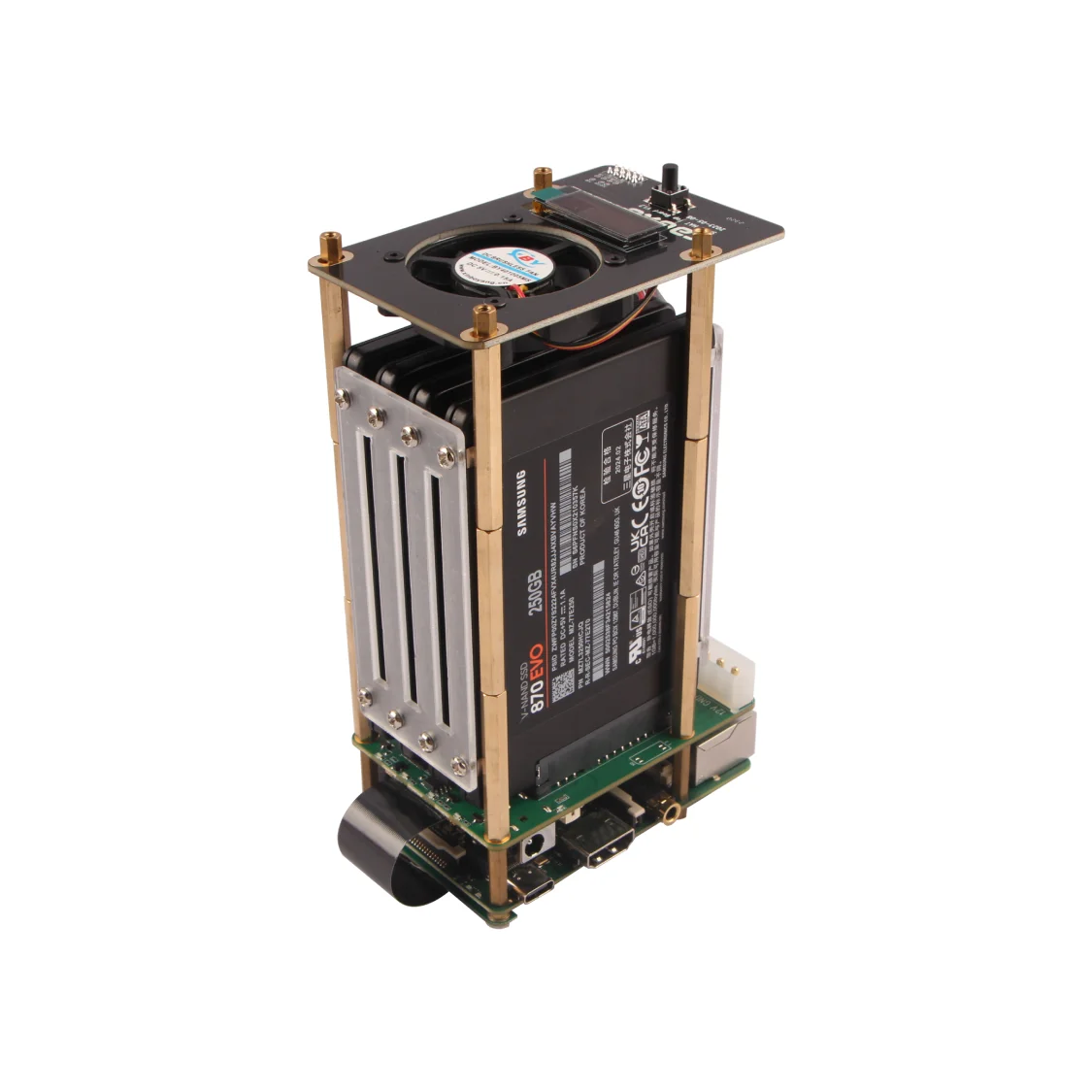 Placa superior Radxa Penta SATA HAT, diseñada para Radxa Penta SATA HAT - imagen 2