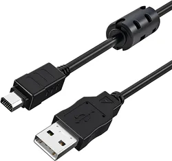 Cable USB para cámaras Olympus SP-590UZ y SP-610UZ