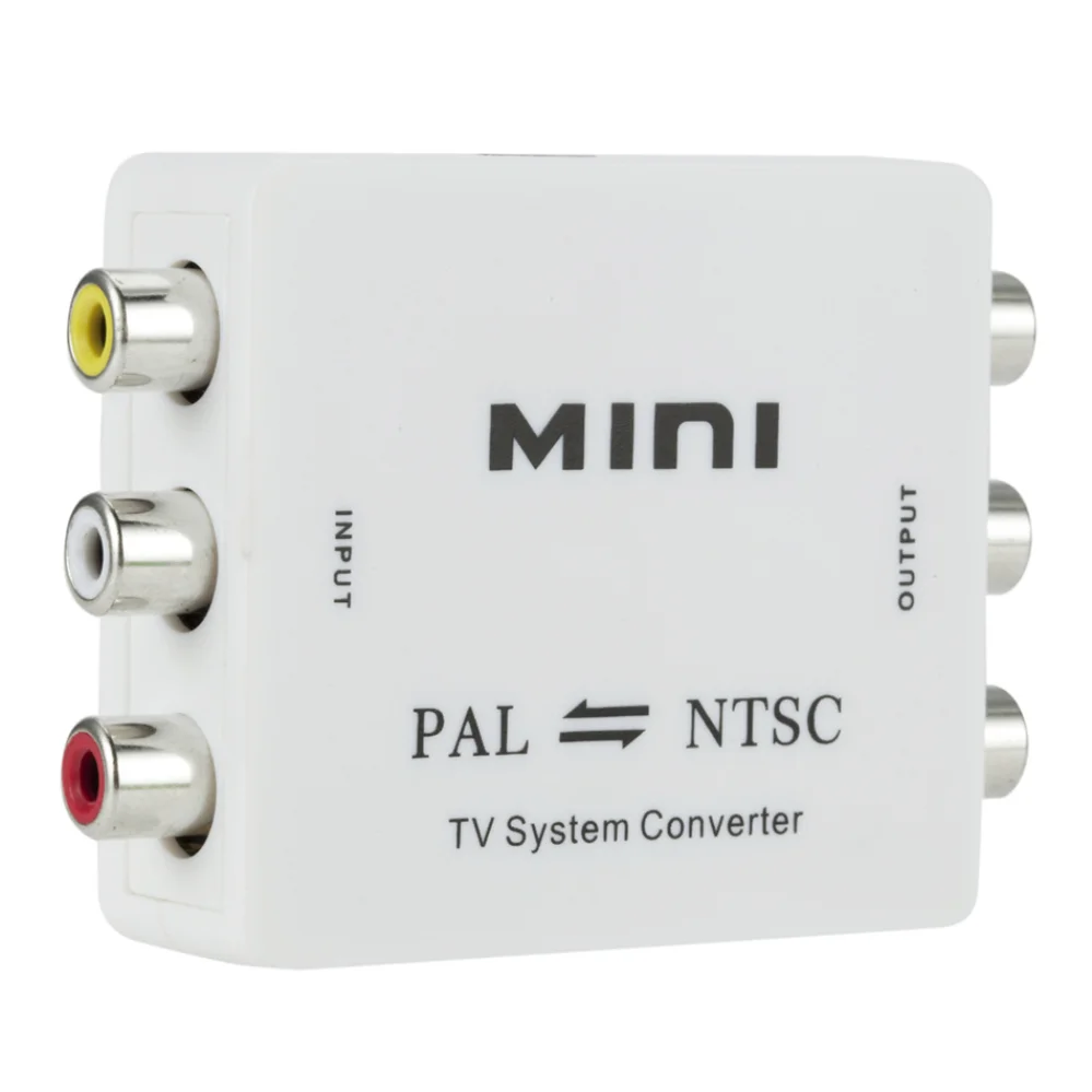 Convertidor TV Bidireccional Mini PAL NTSC Conmutador Sistema TV - imagen 3