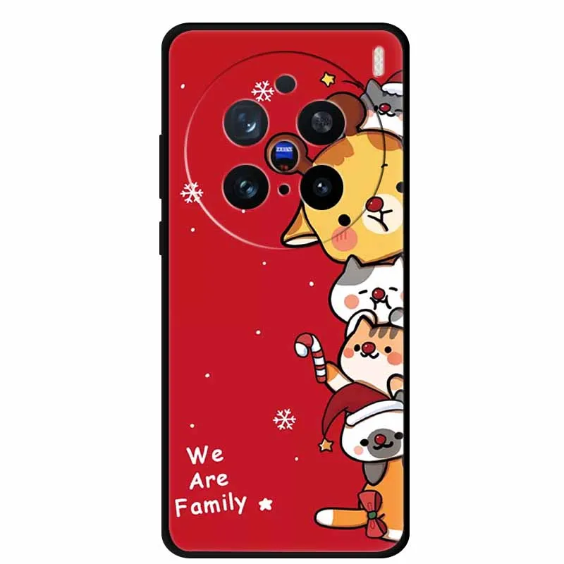 Funda navideña Para Vivo X200 Pro, funda X100Pro X100Ultra X90 X90Pro +, funda de teléfono de silicona suave TPU Para Vivo X100 Ultra Para - imagen 4