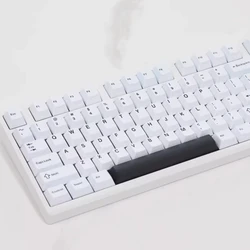 Teclas mecánicas Swagkeys Bow PBT ABS Perfil de Cereza Dos Colores