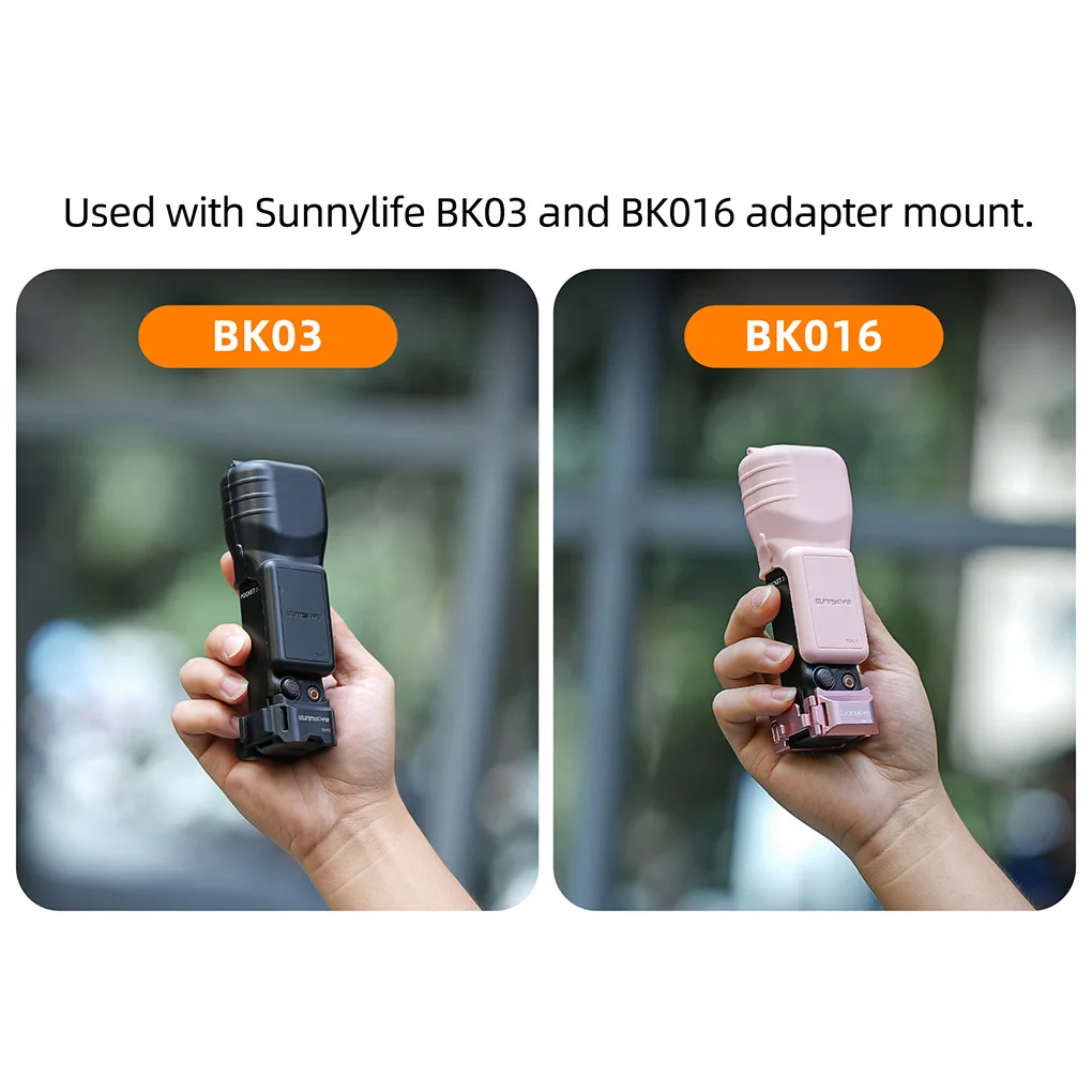 Pantalla de lente de cabeza antiarañazos, funda protectora de cámara cardán de mano, cubierta protectora de silicona para DJI Osmo Pocket 3 Actio - imagen 2