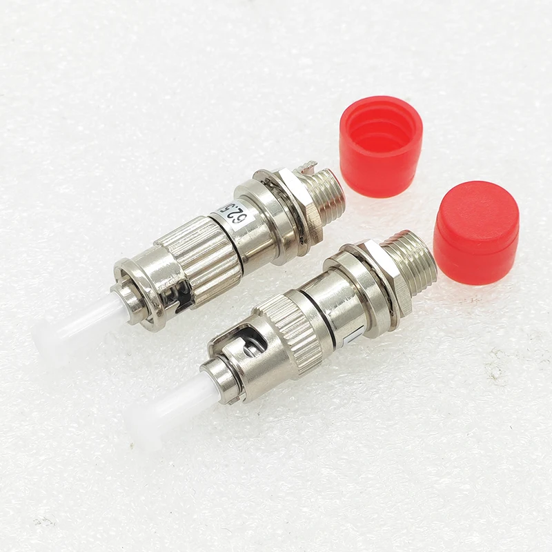 Conector adaptador de fibra óptica FC hembra a ST macho, Compatible con un solo/mode, nuevo acoplador de brida de fibra óptica OM1 OM2, venta al por mayor - imagen 5