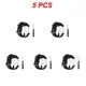 Black 5pcs