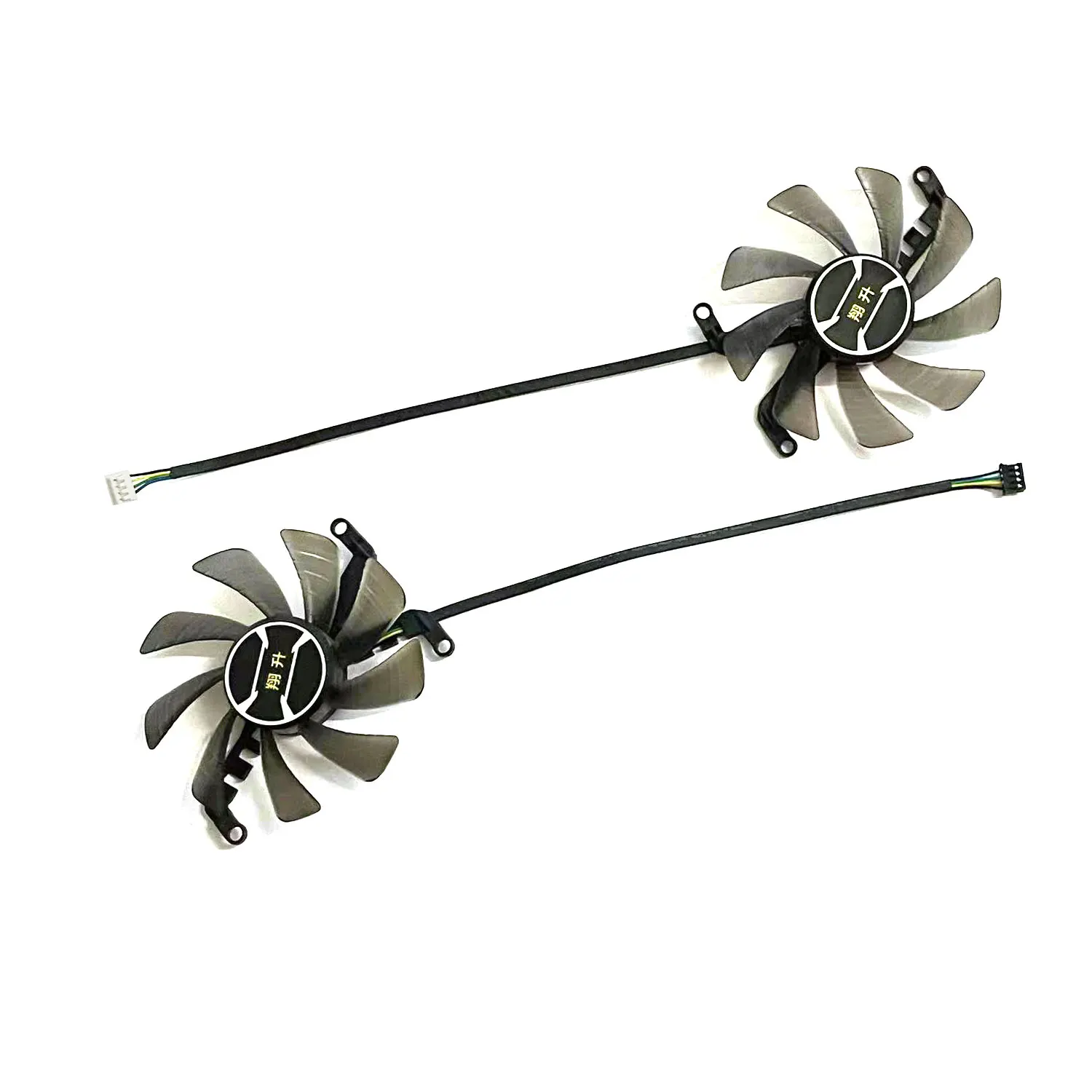 Nuevo FB9015M12LPA T 129215 Ventilador GPU SU 4PIN 85MM RTX 2070 para ASL GeForce RTX2070 8GB ventilador de repuesto para tarjeta gráfica GOD OF WAR - imagen 4