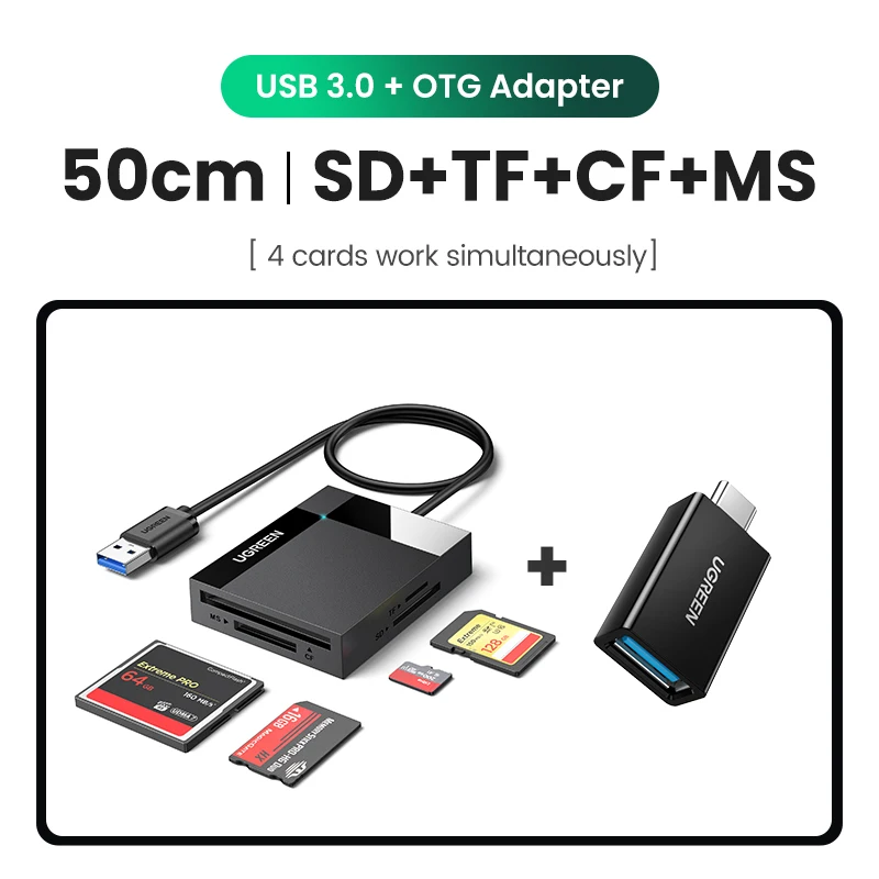 USB3.0 4-in-1 OTG