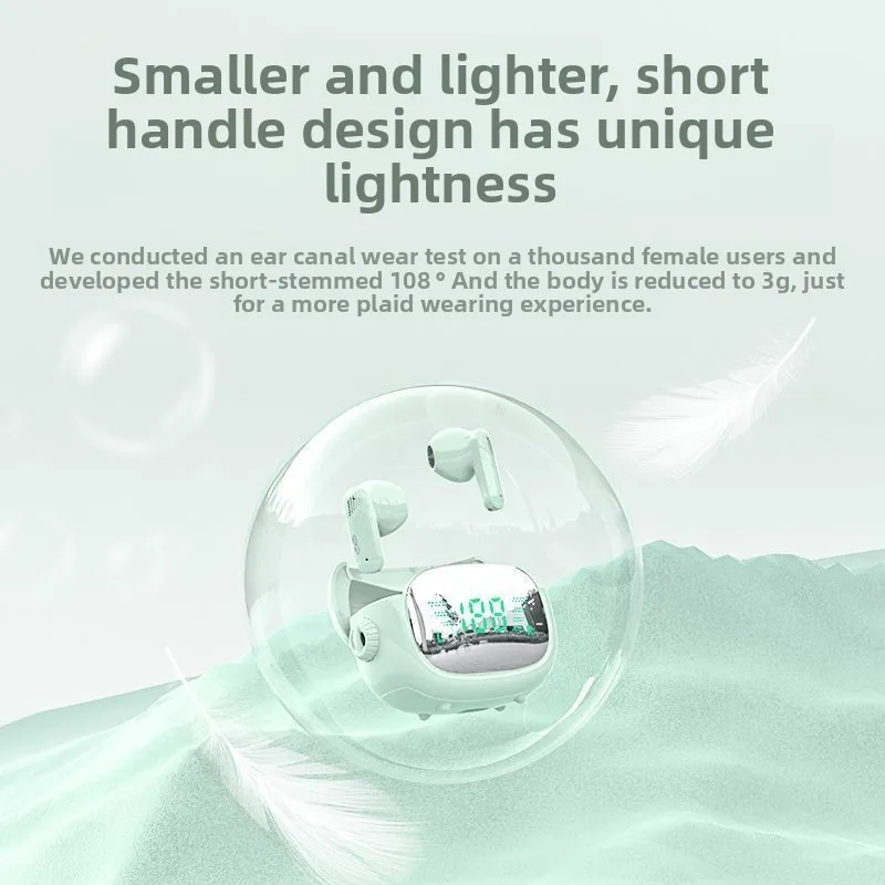 Traducción AI en tiempo Real, inalámbrico, Bluetooth 5,4, sonido HIFI, cancelación de ruido, traductor de voz inteligente para negocios - imagen 5